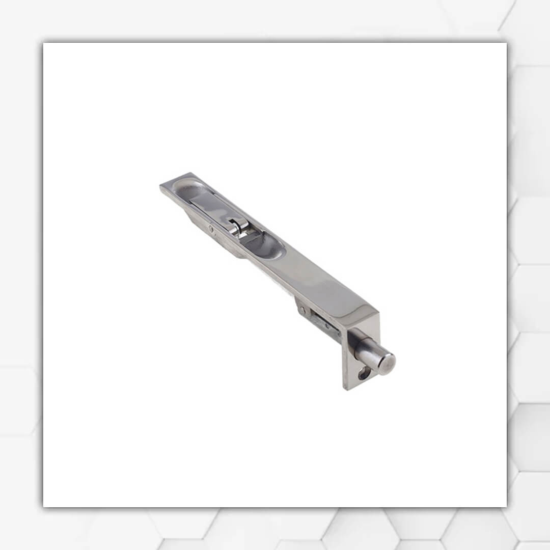 Door Flush Bolt Chrome