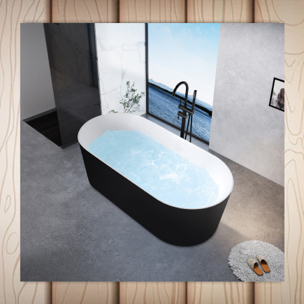 OVAL BLACK & WHITE 1500