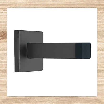 Door Stopper Square Gun Metal