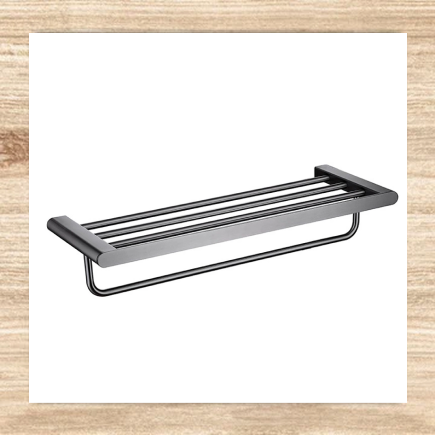 Towel Rack Gun Metal