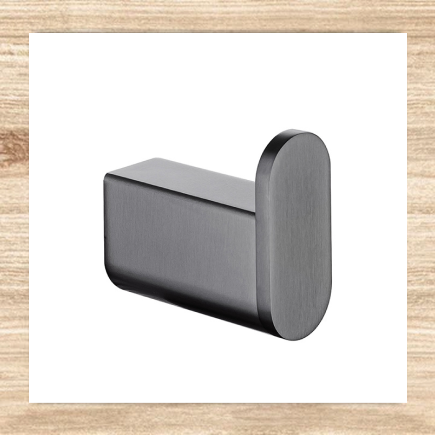 Towel Hook Gun Metal