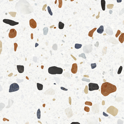 White Terrazzo Matt Sample