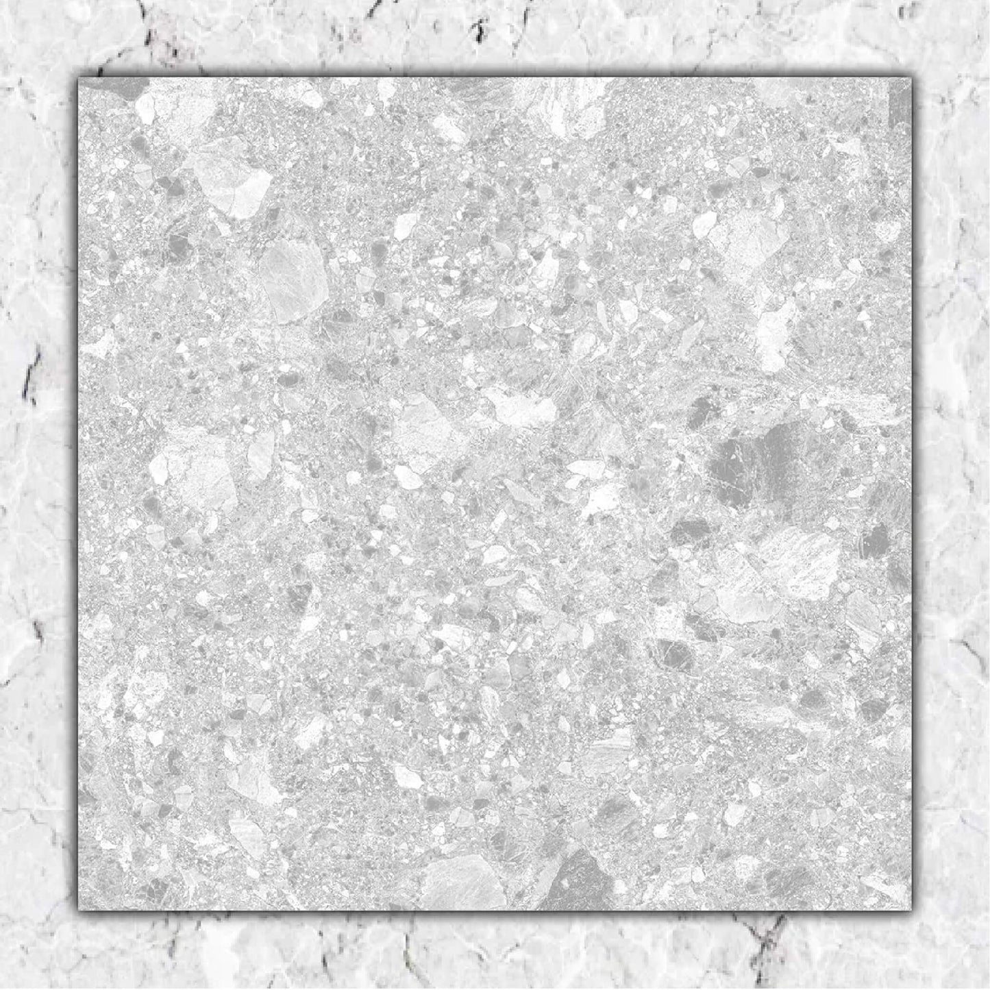 White Terrazzo Matt