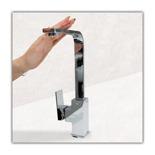 Neel Square Kitchen Tap chrome