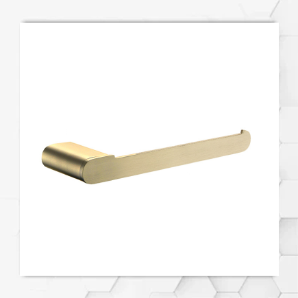 Toilet Paper Holder Single Gold