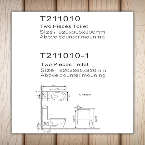 Angle Toilet