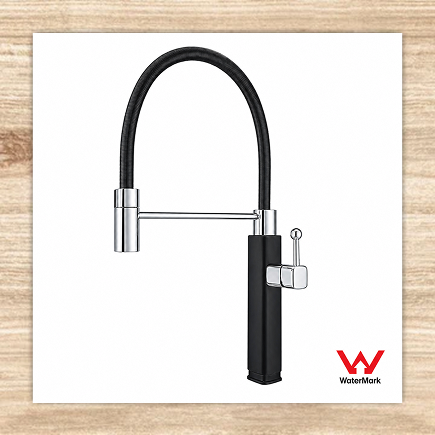 Anchor Tall Kitchen Tap Black