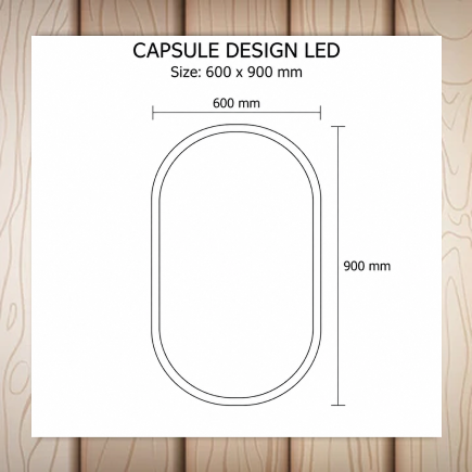 Capsule Design LED 600-900