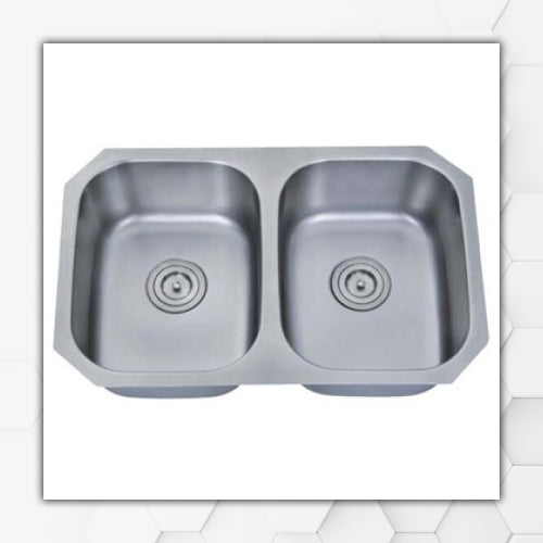 Double Bowl Curve Sink