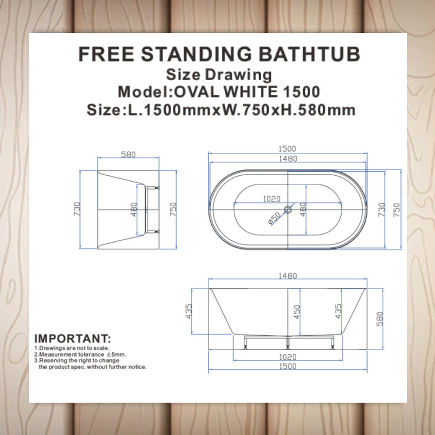 FLUTE BLACK & WHITE 1500