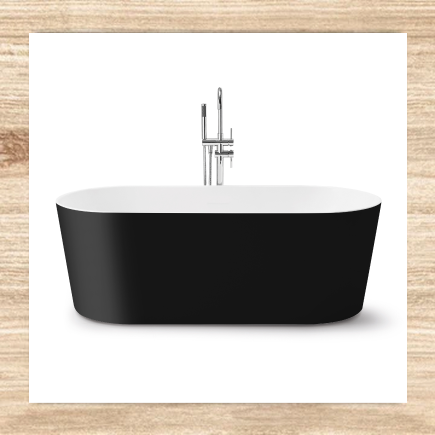 OVAL BLACK & WHITE 1700