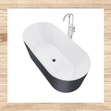 OVAL BLACK & WHITE 1700