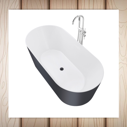 OVAL BLACK & WHITE 1500