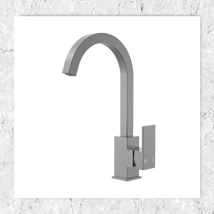 Quest Sink Tap Gun Metal