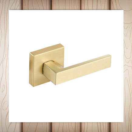 Door Lock Square Gold - Dummy