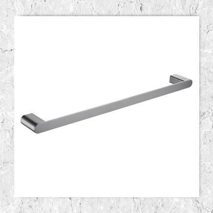 Towel Rail Single Gun Metal