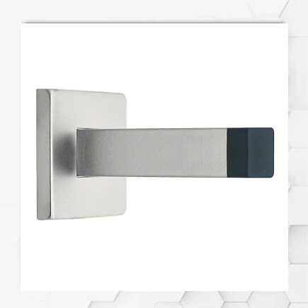 Door Stopper Square Chrome