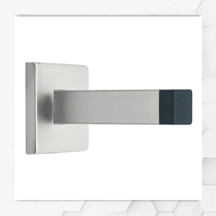 Door Stopper Square Chrome