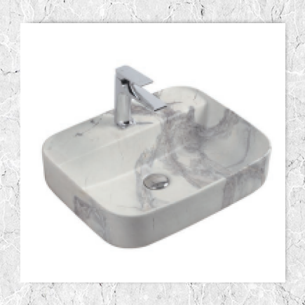 Ziba Marble Look Basin