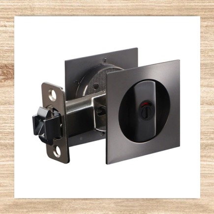 Slider Door Lock Gun Metal