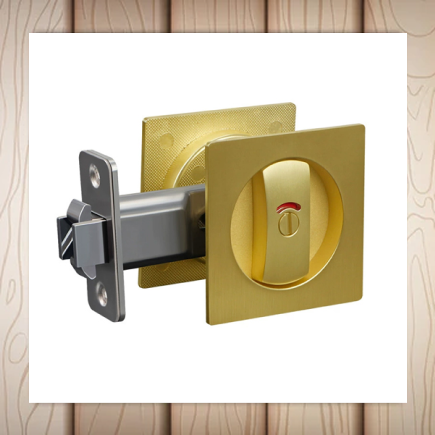 Slider Door Lock Gold