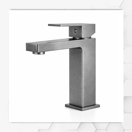 Ram Basin Tap Square Small Gun Metal