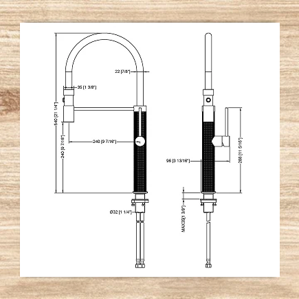Zenith Kitchen Tap Chrome