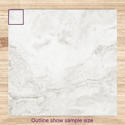 Monet White Matt M6 Sample