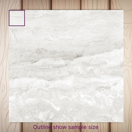 Monet White Glossy P6 Sample