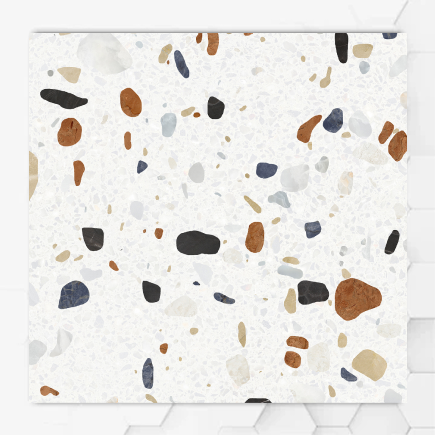 White Terrazzo Matt