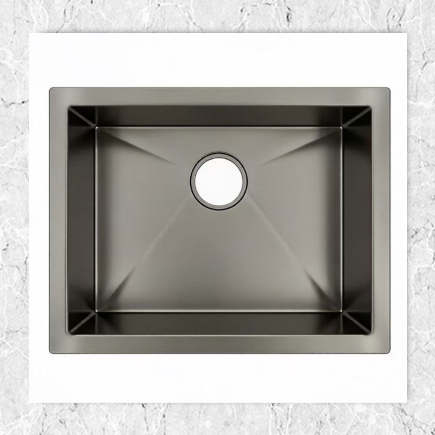 Single Bowl Sink Gun Metal