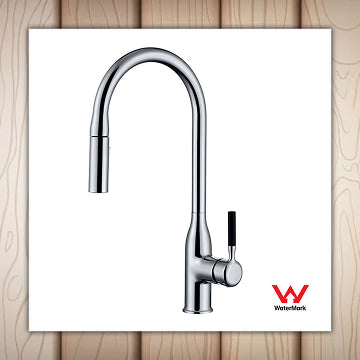 Mecca Tall Kitchen Tap Chrome