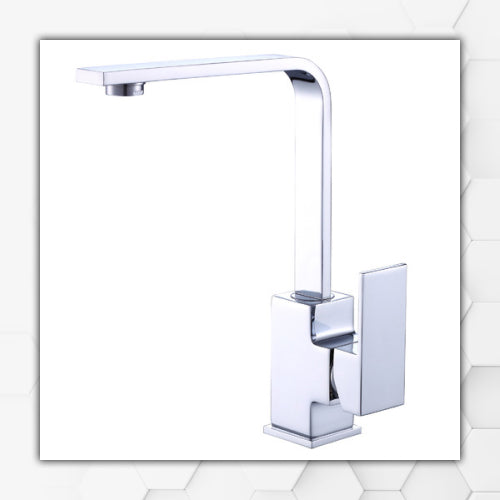 Neel Square Kitchen Tap chrome