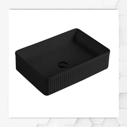 Noosa Fluted Basin Black