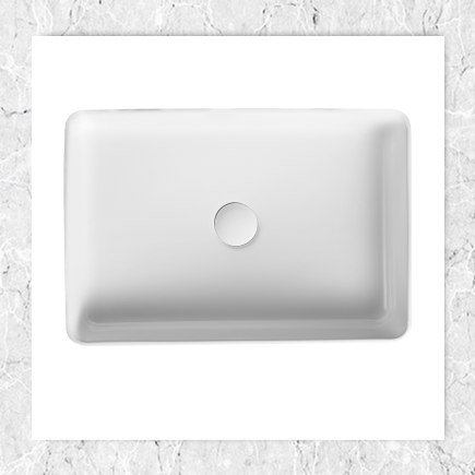 Noosa Fluted Basin White