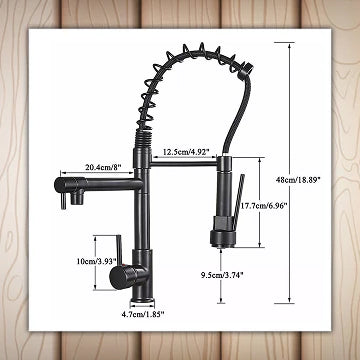 Pull Out Kitchen Tap Chrome