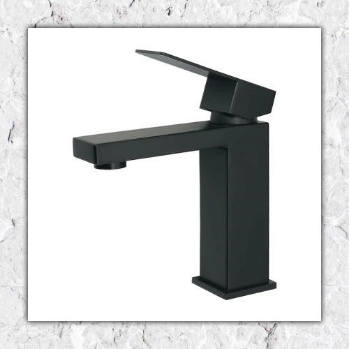 Ram Basin Tap Square Small Black