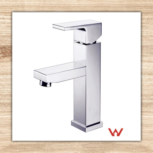 Ram Basin Tap Square Small Chrome