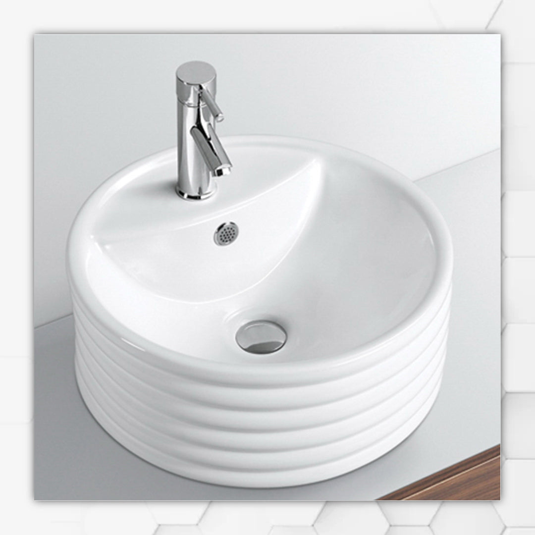 Round wave basin