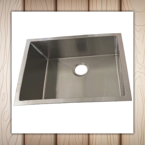 Single Bowl Black Square Sink