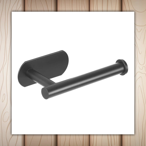 Toilet Paper Holder hook Black