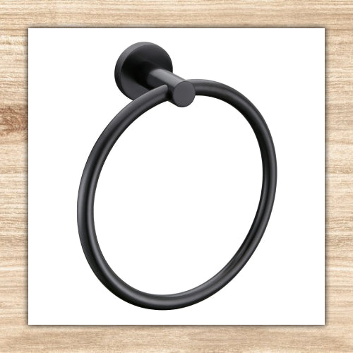 Towel Ring Black