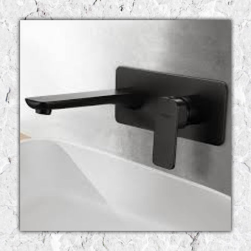 Wall mount Tap Set Black