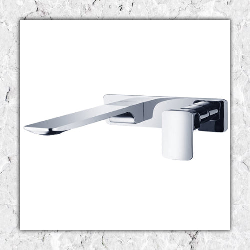 Wall mount Tap Set Chrome