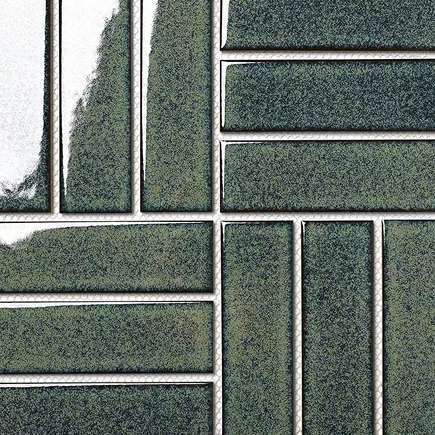 Mosaic Light Black Square