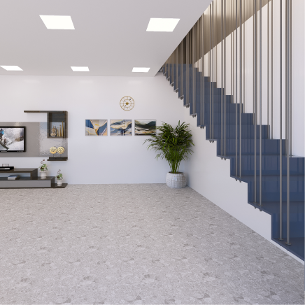 White Terrazzo Matt