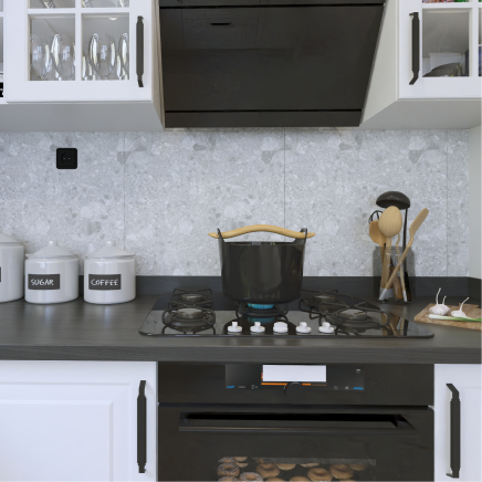 White Terrazzo Matt