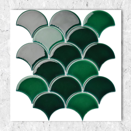 Mosaic Flower Green Mix