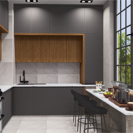 Ash Grey Glossy Sample